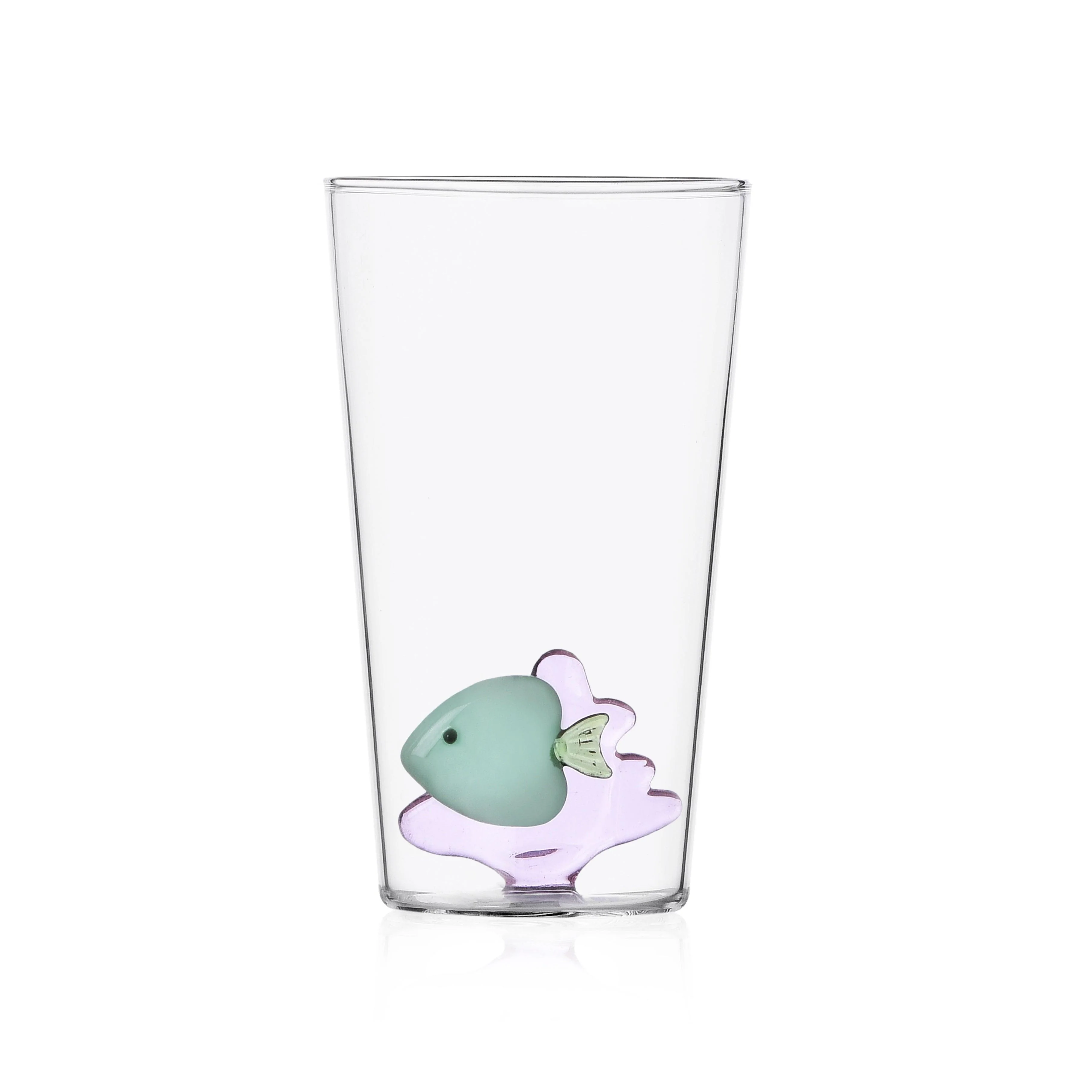 Ichendorf Milano | Bicchiere da Cocktail con Pesce in vetro Borosilicato Marine Garden - Image 5