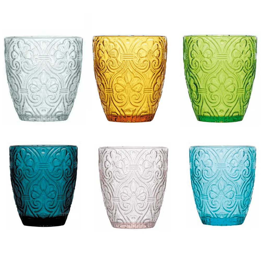 Set 6 pz. Bicchieri Corinto in vetro  Fade Maison - Image 7