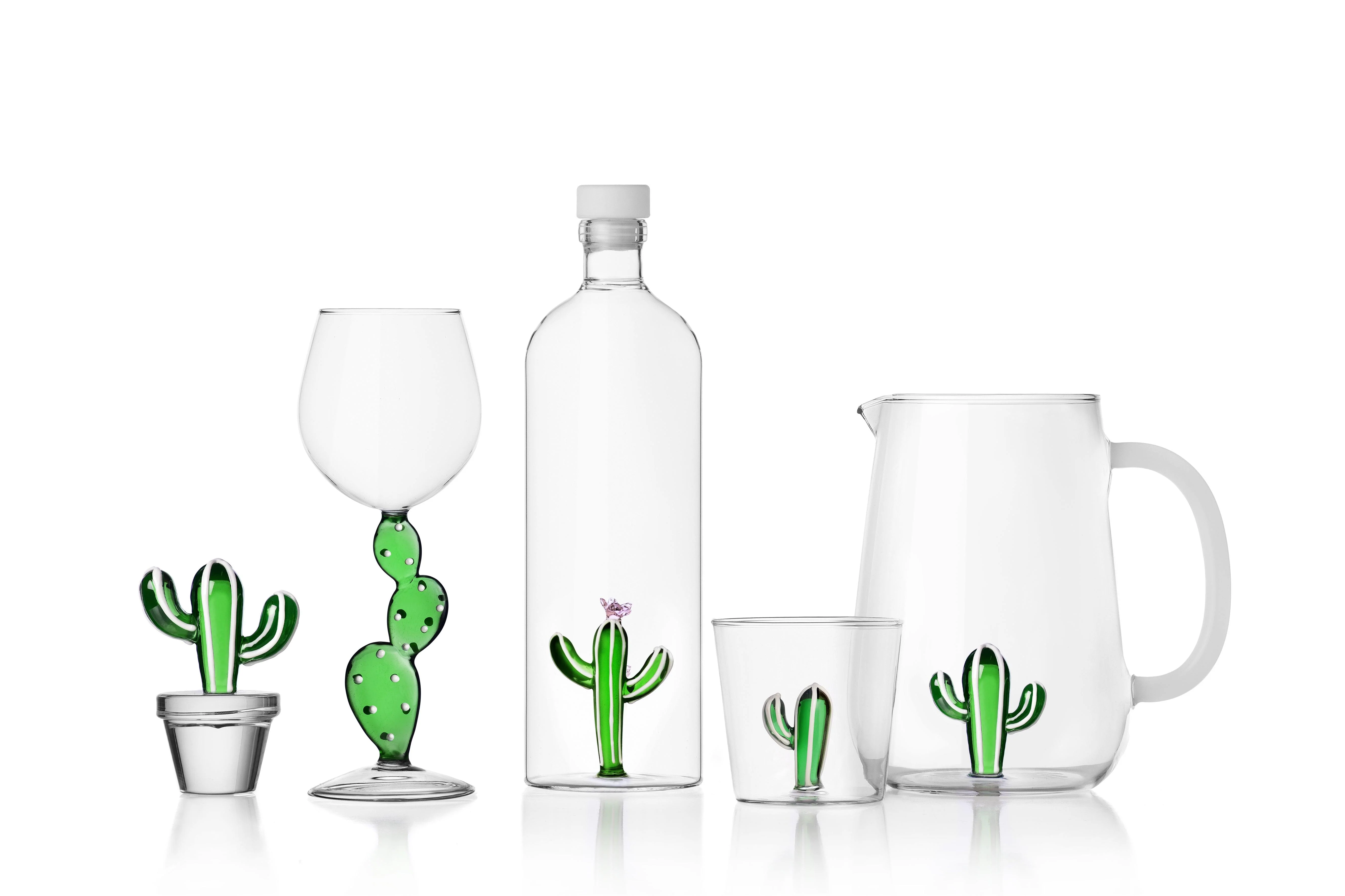 Ichendorf Milano | Calice in vetro Borosilicato con Cactus Desert Plant - Image 9