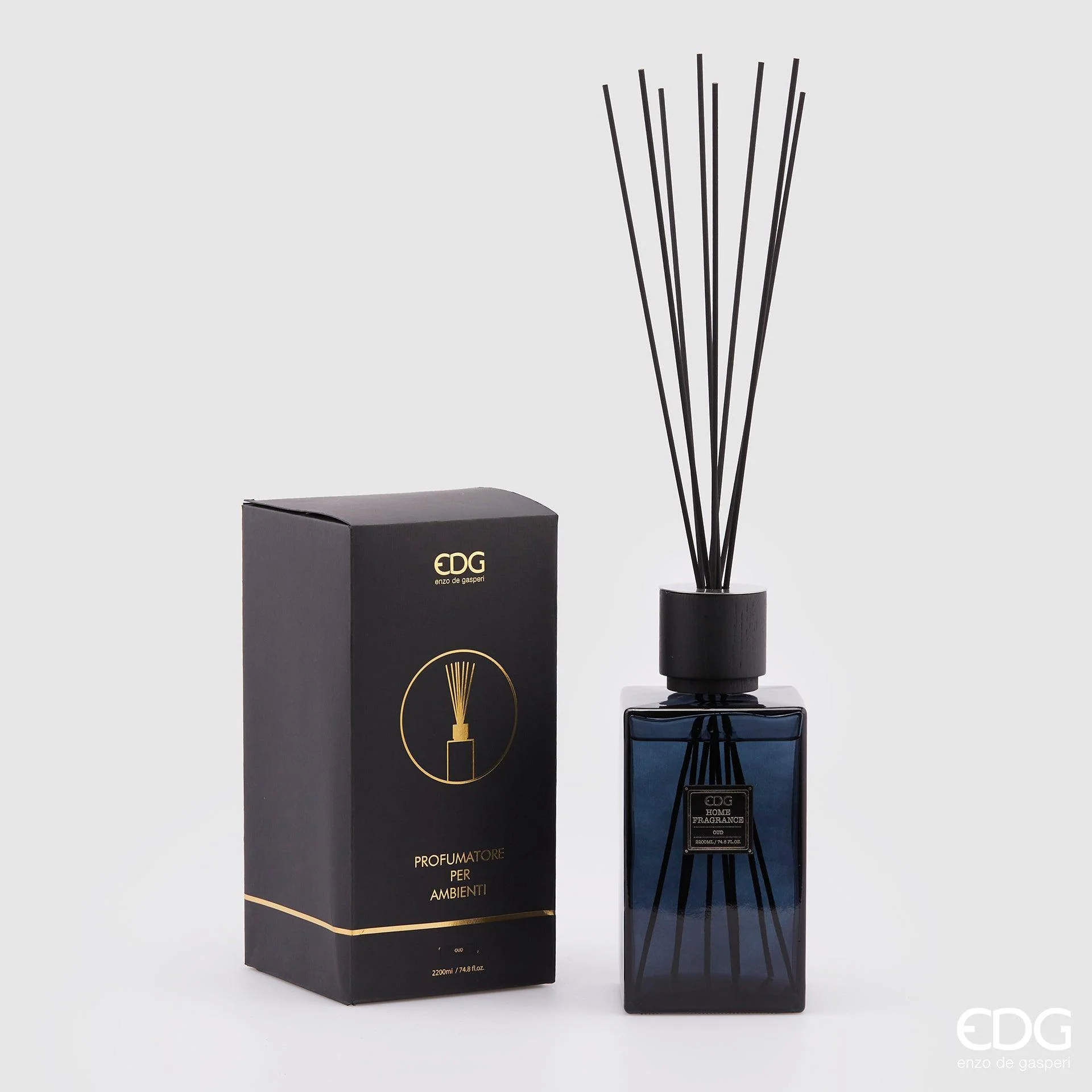 EDG Enzo De Gasperi | Profumatore Ambiente con bastoncini bottiglia 2200 ml. - Image 4