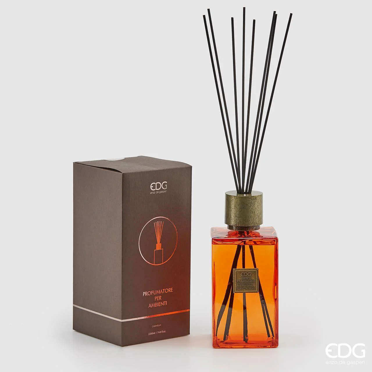 EDG Enzo De Gasperi | Profumatore Ambiente con bastoncini bottiglia 2200 ml. - Image 6