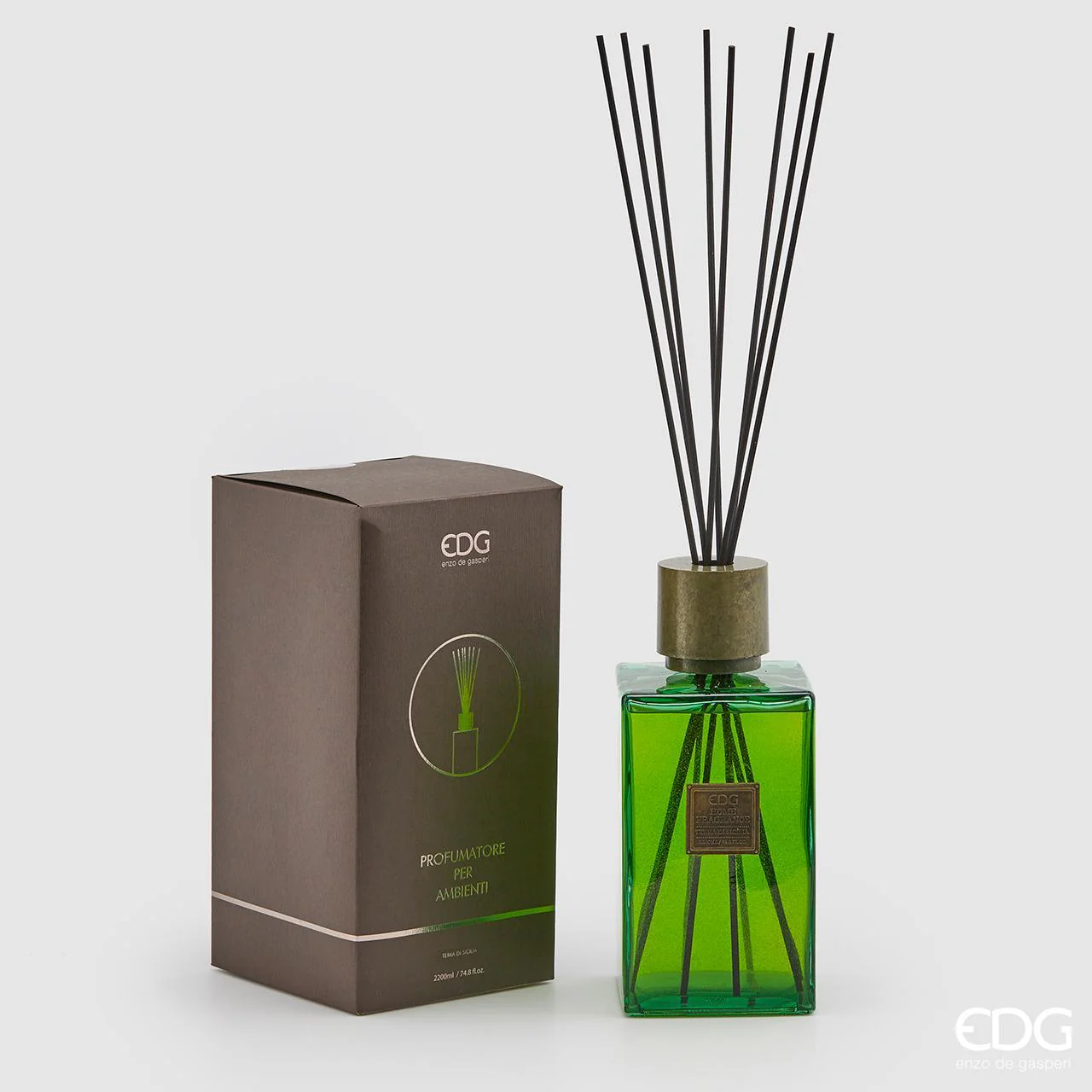 EDG Enzo De Gasperi | Profumatore Ambiente con bastoncini bottiglia 2200 ml. - Image 7