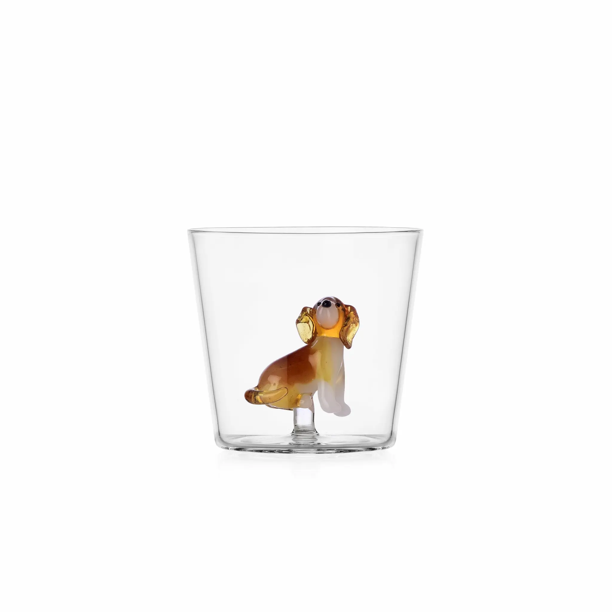 Ichendorf Milano Bicchiere con decoro in vetro Borosilicato Dogs - Image 4