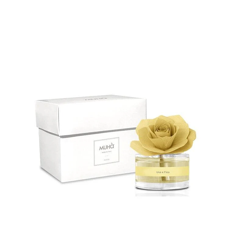 Profumatore Ambiente bottiglia vetro Rose 50 ml. MUHA' - Image 5
