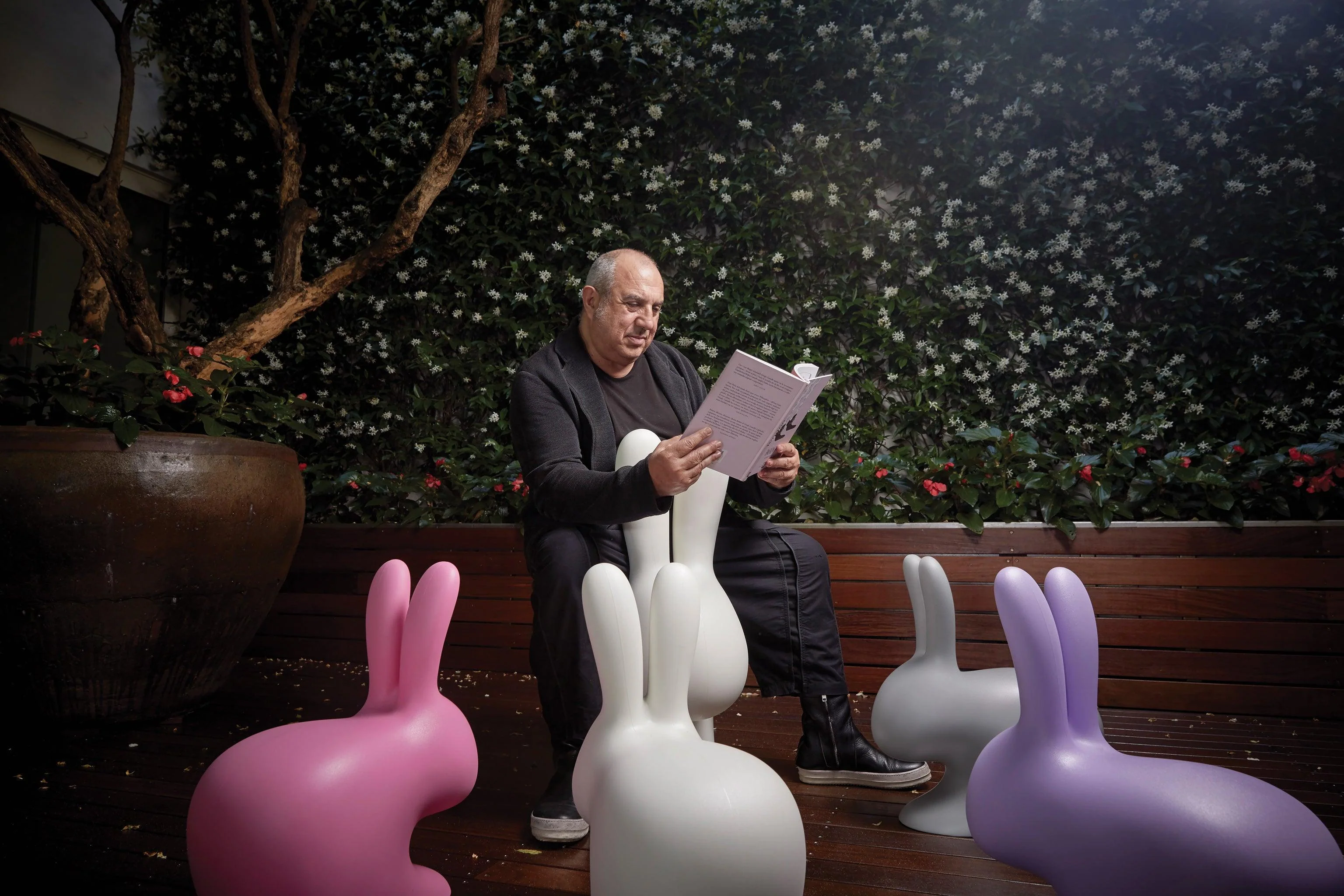 Sedia polietilene Rabbit Chair QEEBOO - Image 16