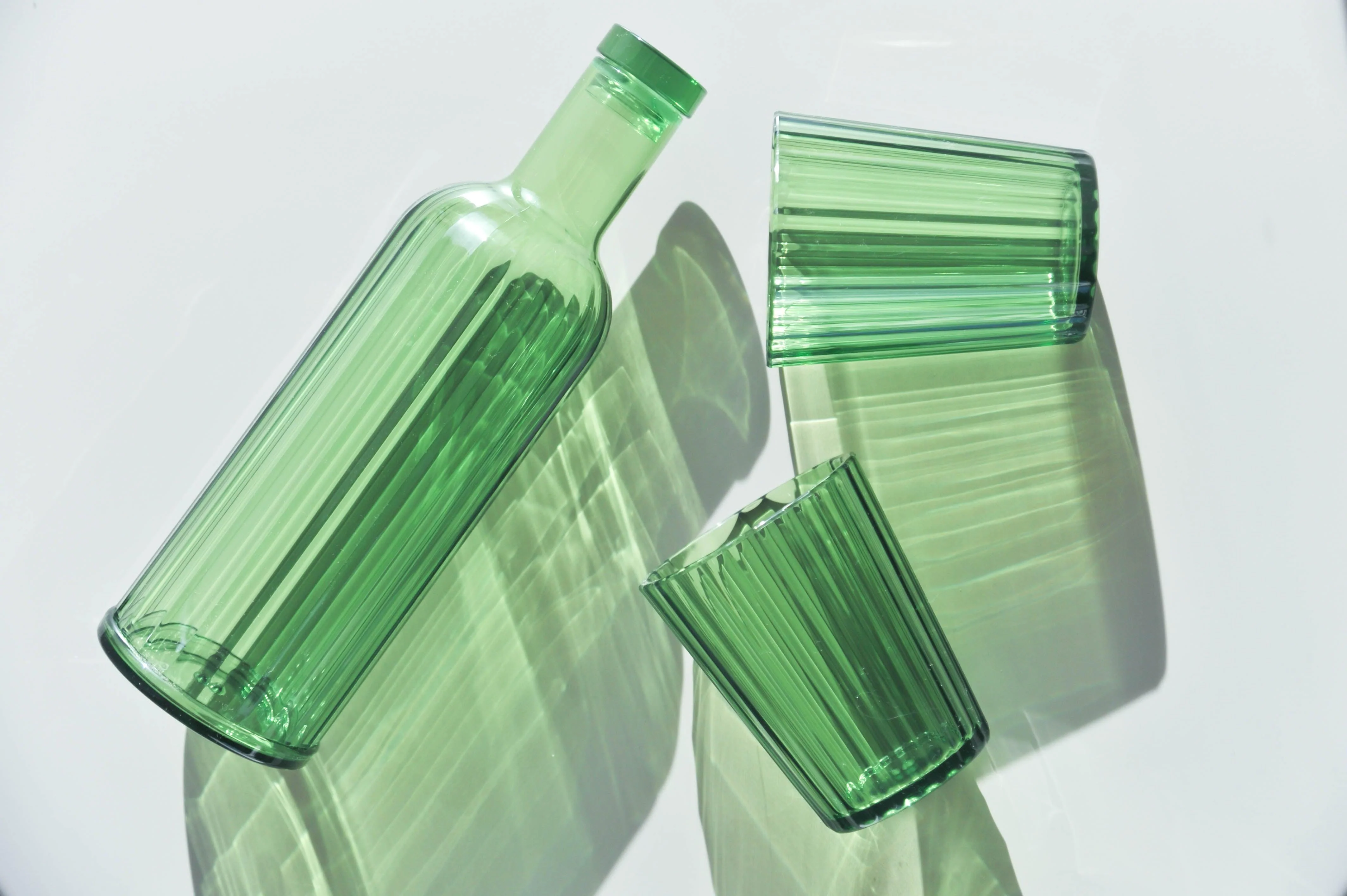 Set 2 pz. Bicchieri colorati in acrilico 370 ml decoro a rilievo WD Lifestyle - Image 7