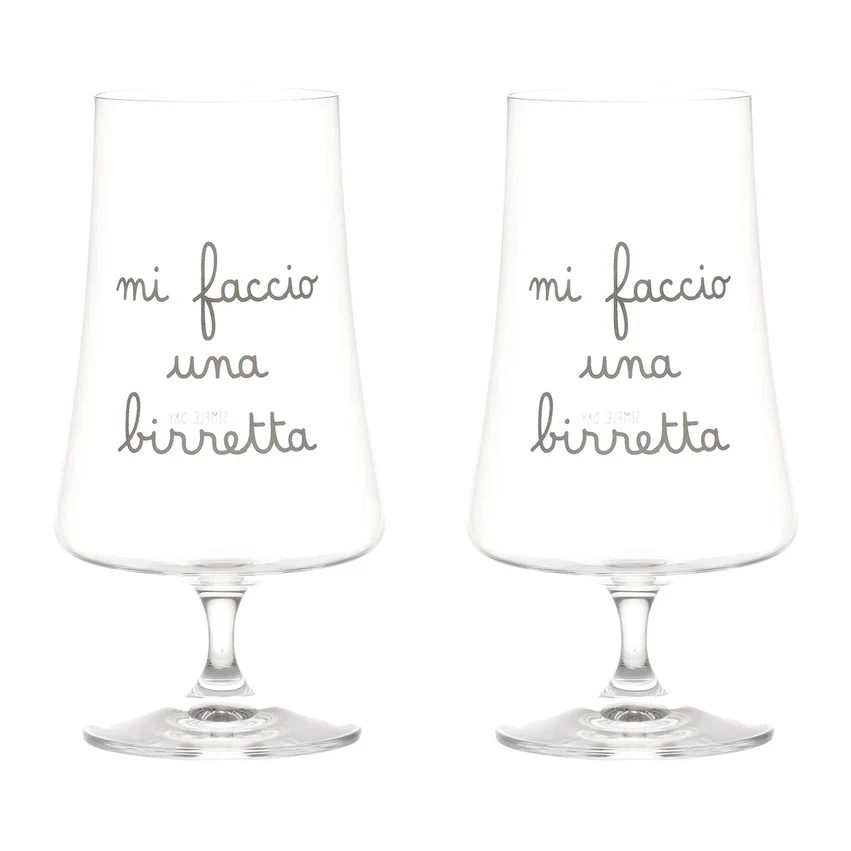 Bicchieri in vetro