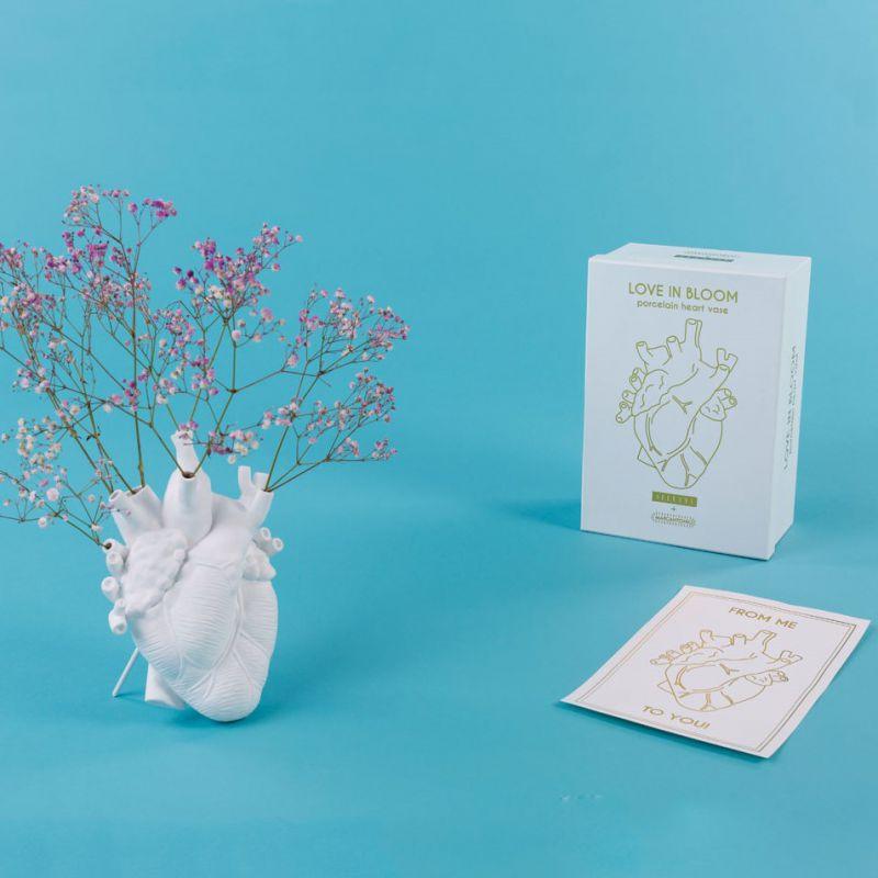 Vaso porcellana Love In Bloom Bianco SELETTI - Image 9